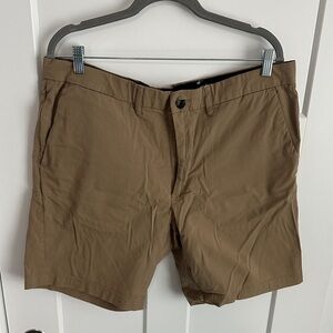 Goodfellow & Co Men's Brown Flat Front Shorts